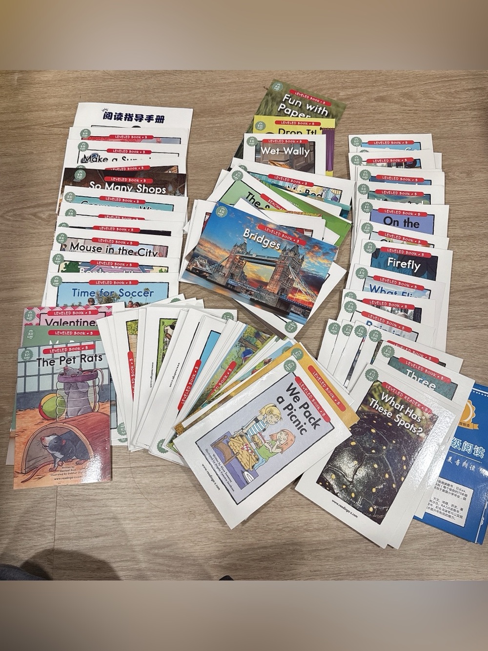 100 books Leveled Books B Reading A-Z Educational Children's Books lot